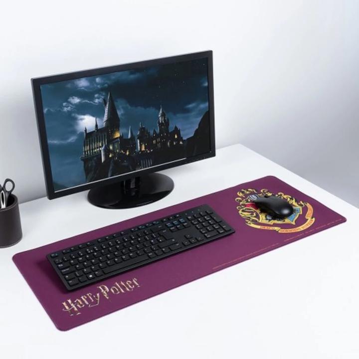 Actual product image Paladone Products Harry Potter Hogwarts Crest XL Mouse Pad (30x80cm) (XL)