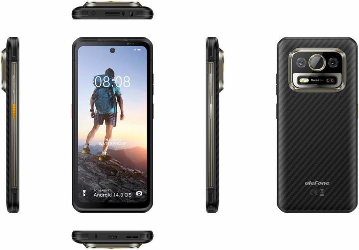 Immagine prodotto Ulefone Armor 25T (256 GB, Nero ghiaccio, 6.78", Doppia SIM, 4G)