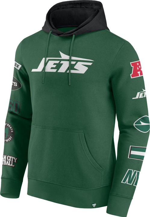 Produktbild Fanatics New York Jets NFL Sleeve Prints Hoody - L (L)