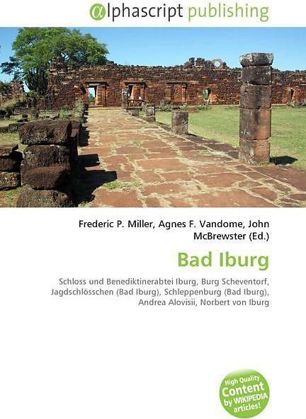 Produktbild Bad Iburg (Deutsch, Agnes F. Vandome, Frederic P. Miller, John McBrewster, 2009)