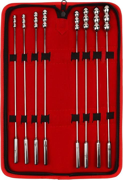 Mr. Steel Rosebud Urethral Sounds 8 pcs