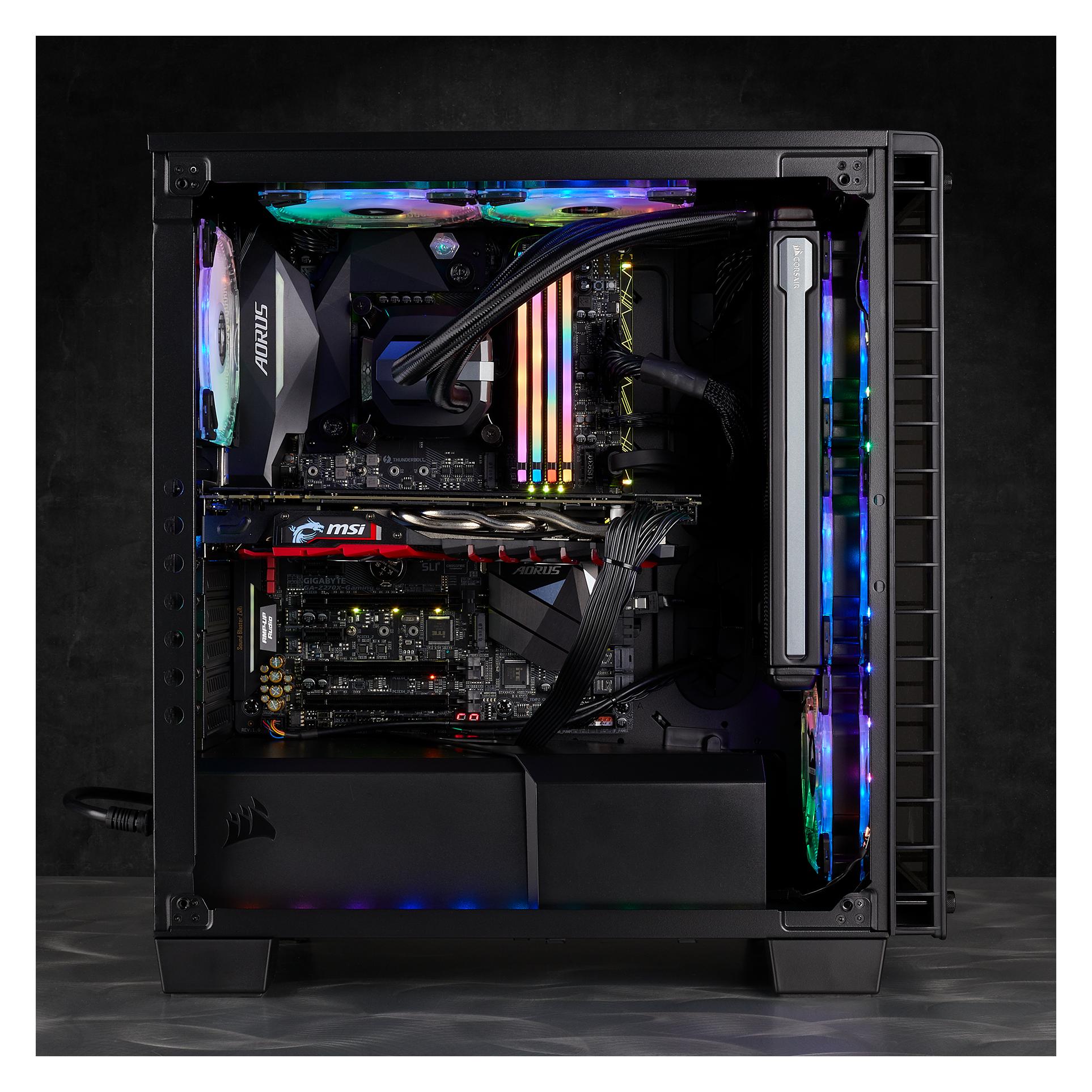Corsair Vengeance RGB Pro (4 x 8GB, 3200 MHz, DDR4-RAM, DIMM)