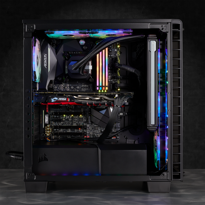 Produktbild Corsair Vengeance RGB Pro (4 x 8GB, 3200 MHz, DDR4-RAM, DIMM)