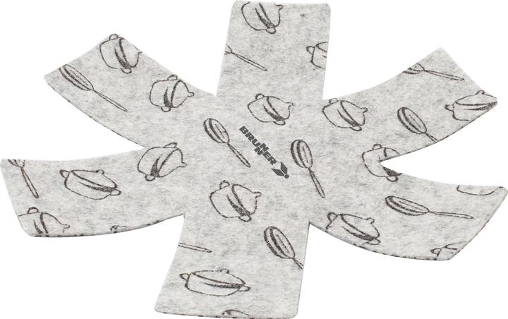 Immagine prodotto Brunner Carezza Magnetogrip (22 cm, Set di pentole e padelle da cucina, Alluminio)