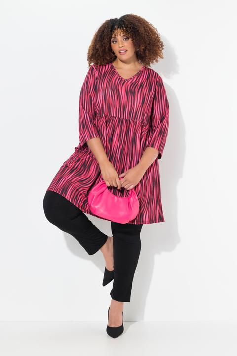 Produktbild Ulla Popken Longshirt, A-Linie, Print (62)
