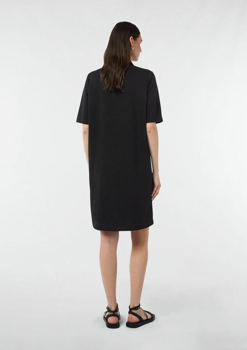 Actual product image Comma Kleid Kurzes Jersey-Kleid mit aufgesetzten Taschen im Fabricmix (36)