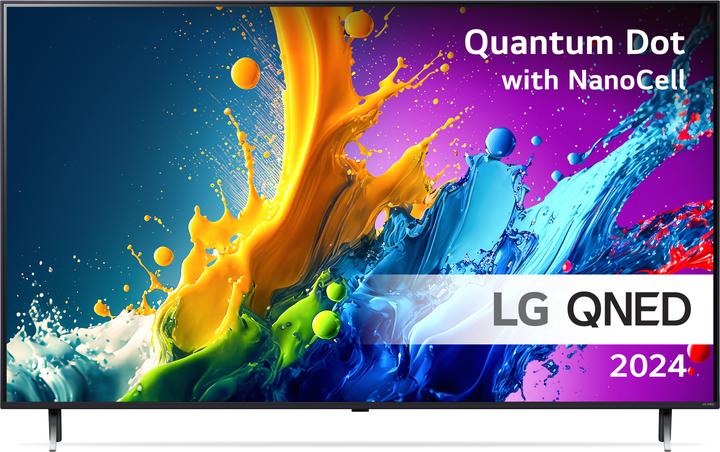 Actual product image LG 55QNED80T6A (55", QNED80, QNED, 4K, 2024)