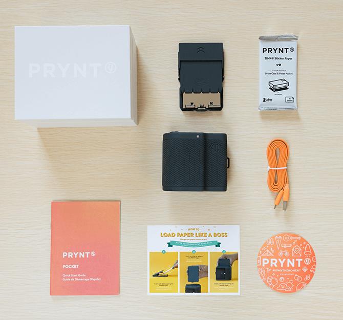Produktbild Prynt Pocket Graphite (Thermodirekt, Farbe)