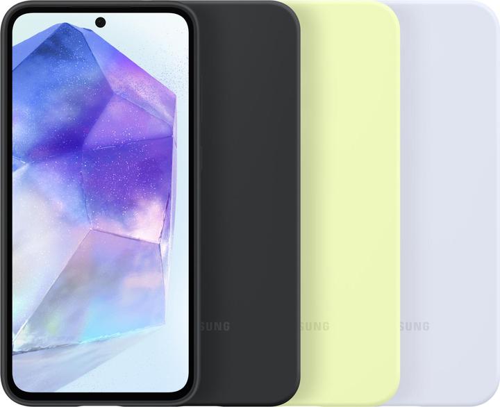 Productafbeelding Samsung Siliconen hoesje A55 Zwart (Samsung Galaxy A55)