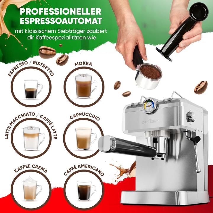 Productafbeelding Proficook Espresso-/koffiezetapparaat