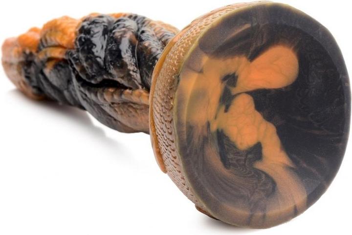 Actual product image Frisky Ravager Rippled Tentacle Silicone Dildo