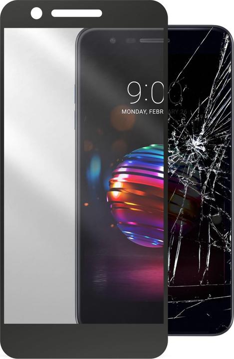 Produktbild Cellularline Tempered glass for LG K11, black (1 Stk., LG K11)