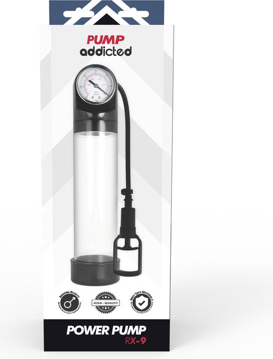 Actual product image Pump Addicted Rx9 Transparent