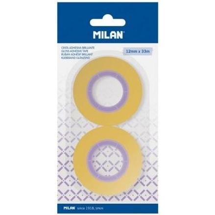 Milan, Nastro Adesivo, Transparentes Klebeband 12 Mm X 33 M, 2 StüCk, Mailand (12 Mm)