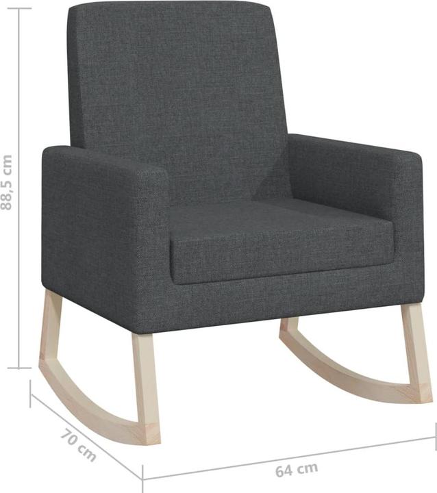 Produktbild vidaXL Schaukelstuhl