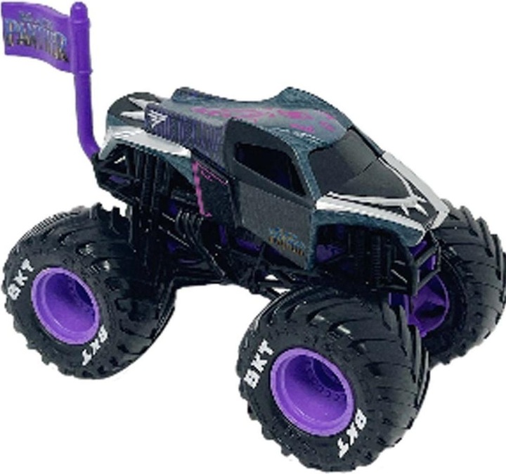 Actual product image Monster Jam 1:64 Marvel Single - Black Panther (6071335)