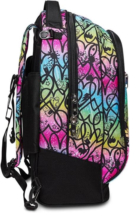 Actual product image Seven Three-Way Trolley Backpack with Removable Wheels and Adjustable Handle