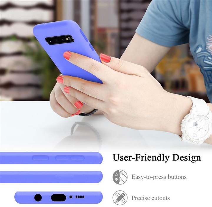 Produktbild Cadorabo TPU Liquid Silicone Case Cover (Samsung Galaxy S10)