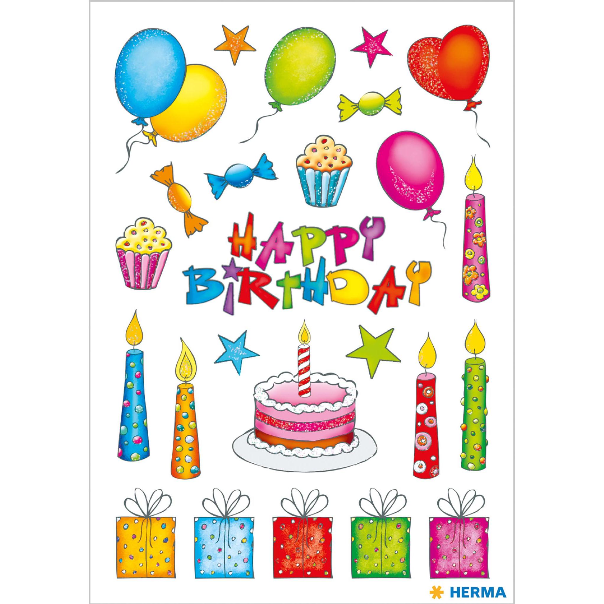 Herma, Sticker, Schmucketiketten Decor