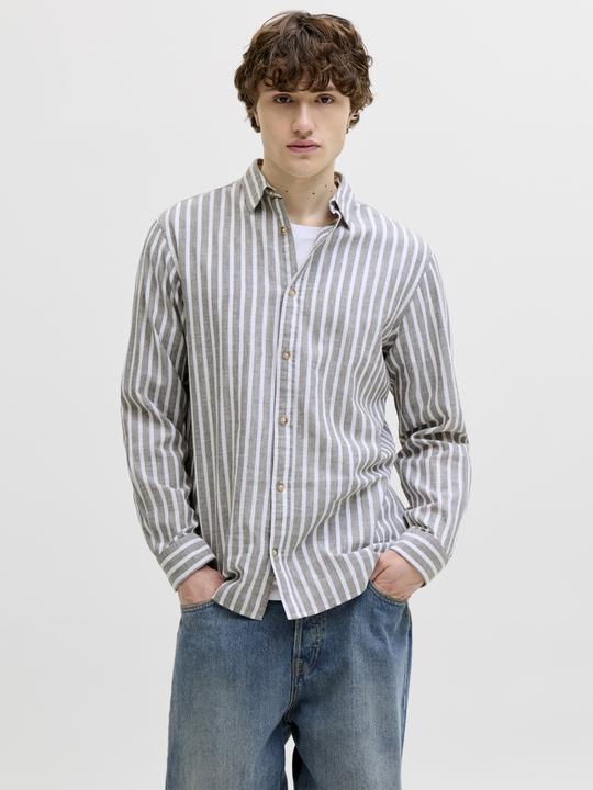 Image du produit Jack & Jones Jjesummer Linen Blend Shirt L/S Sn (L)