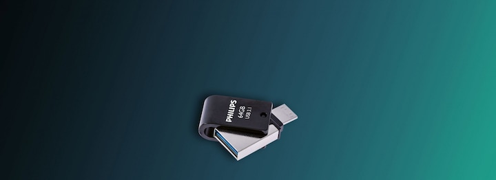 Immagine prodotto Philips FM64DC152B/00 (64 GB, USB-A, USB-C, USB 3.1)