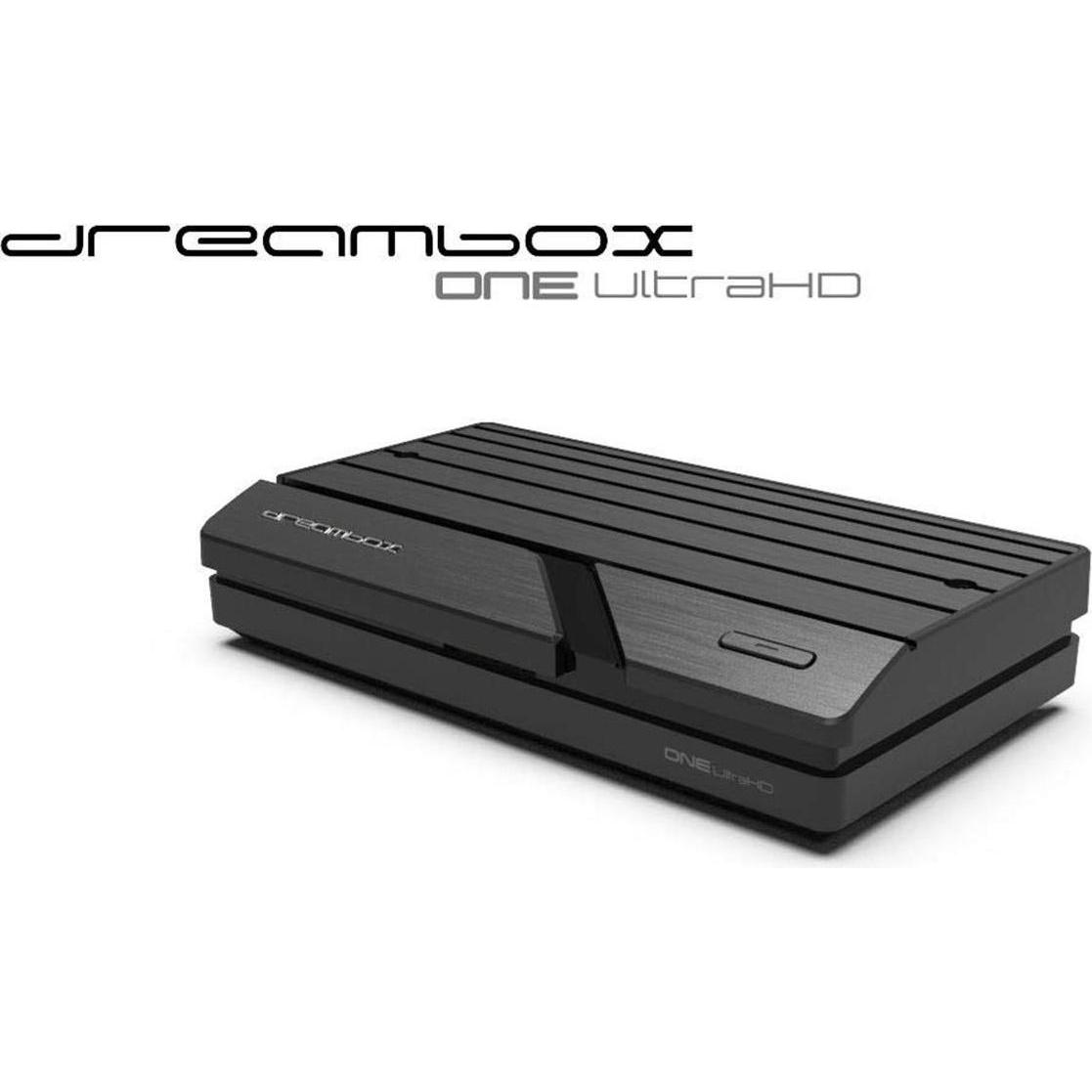 Thumbnail - Dreambox One Ultra HD (16 GB, 2x DVB-S2X, CI+-Schacht), TV Receiver, Schwarz