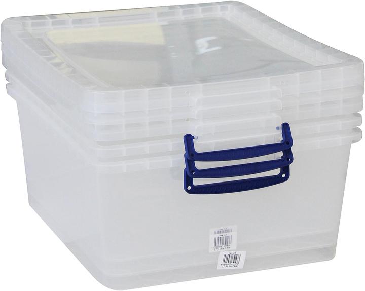 Actual product image Really Useful Box Plastic box set of 3 (46 x 38 x 19 cm, 17.50 l)