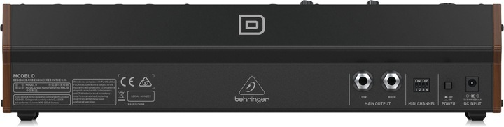 Actual product image Behringer model D