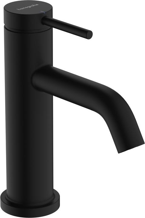 hansgrohe Tecturis S pillar tap 80 with lever handle for cold water or pre-mixed water, projection 1