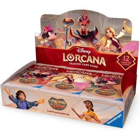 GED Lorcana Box 24 Buste: il Regno di Jafar ITA (Box Set e Collezione)