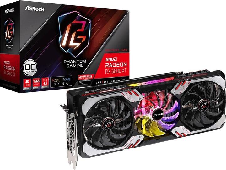 Produktbild AsRock Radeon RX 6800 XT Phantom Gaming (16 GB)