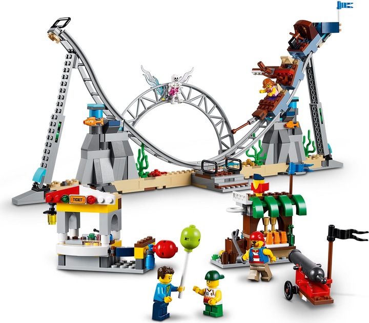 Actual product image LEGO Pirate roller coaster (31084, LEGO Creator 3-in-1)