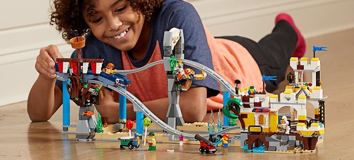 Actual product image LEGO Pirate roller coaster (31084, LEGO Creator 3-in-1)