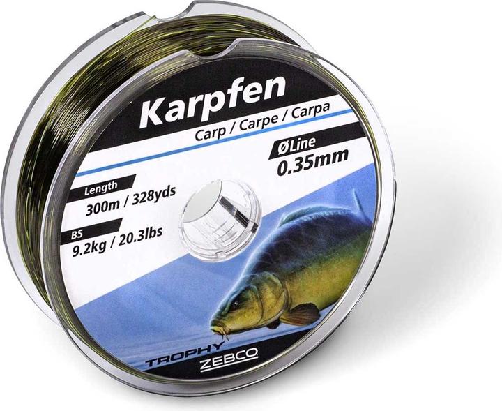 Produktbild Zebco Trophy Karpfen (9.20 kg, 0.35 mm)