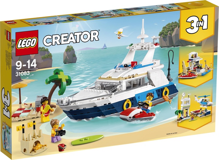 Produktbild LEGO Abenteuer auf der Yacht (31083, LEGO Creator 3-in-1)