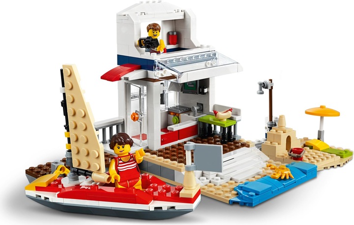 Produktbild LEGO Abenteuer auf der Yacht (31083, LEGO Creator 3-in-1)