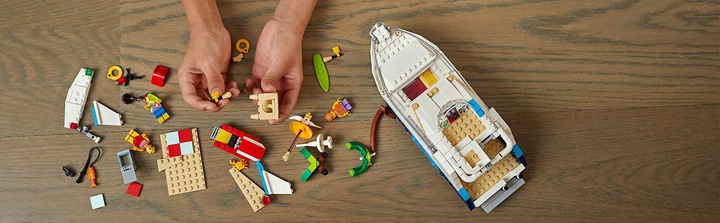 Produktbild LEGO Abenteuer auf der Yacht (31083, LEGO Creator 3-in-1)