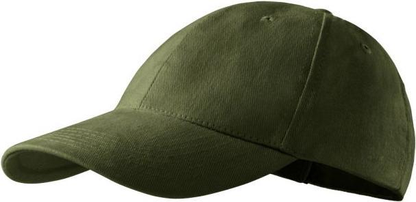 Produktbild Malfini Unisex 6P cap (military) (One Size)