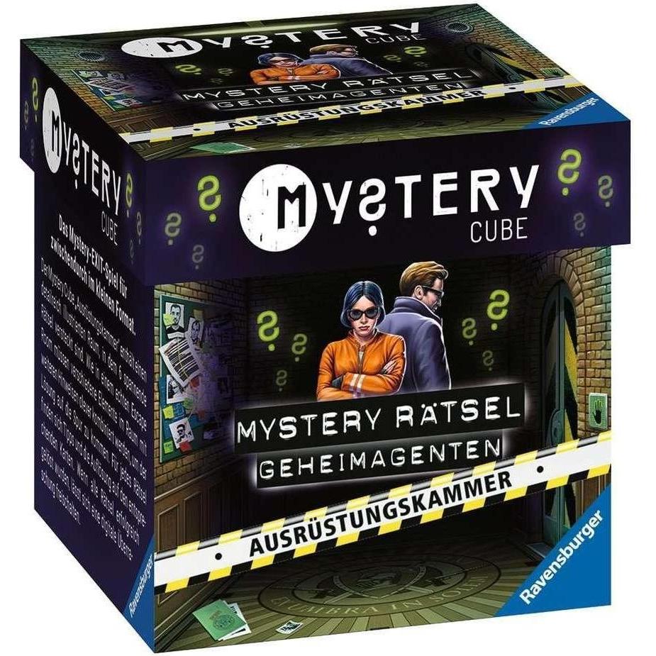 Ravensburger 20228 - Mystery Cube - Die Agentenmaterialkammer - Rätsel für EXIT-Begeisterte ab 10 (Deutsch)