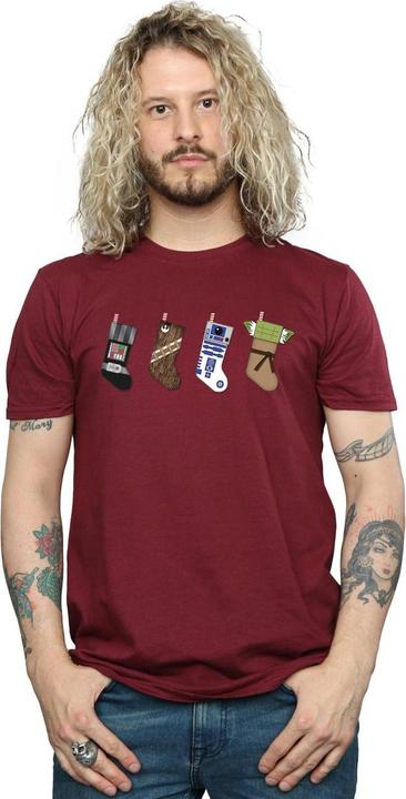 Immagine prodotto Star Wars Christmas Stockings Maglietta Uomo (XXL)