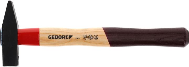 Actual product image Gedore 600 E-400 Metalworker's hammer ROTBAND-PLUS with ash handle, 400 g (605 g)
