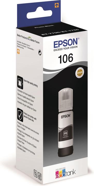 Produktbild Epson 106 EcoTank Ink (PBK)