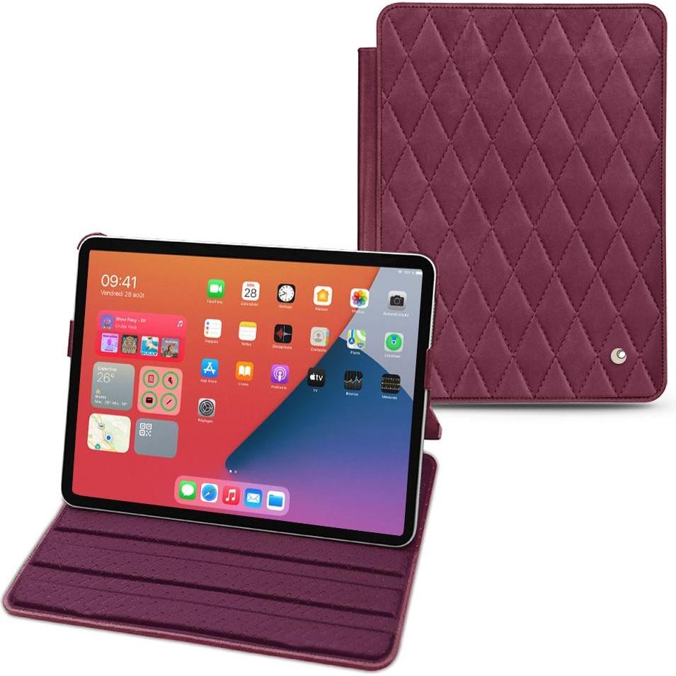 Noreve Lederschutzhülle horizontal (iPad mini 6), Tablet Hülle, Violett