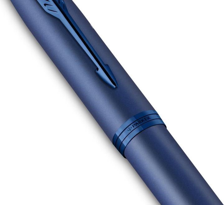 Actual product image Parker Pen Fountain pen IM Monochrome PVD M (Blue, 1 x)