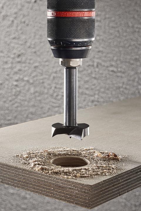 Actual product image wolfcraft 1 cylinder drill WS ø35x90mm (8 mm)