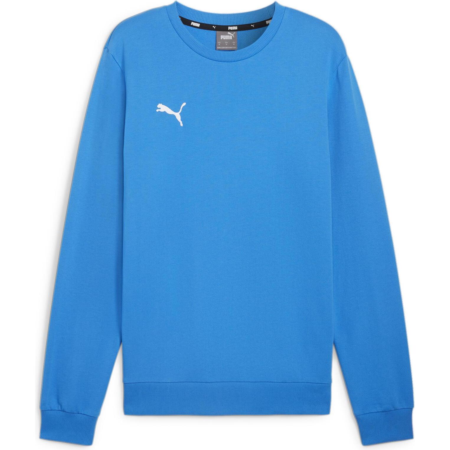 Puma, Herren, Pullover, teamGOAL Casuals Crew Neck Sweat, Blau, (L)