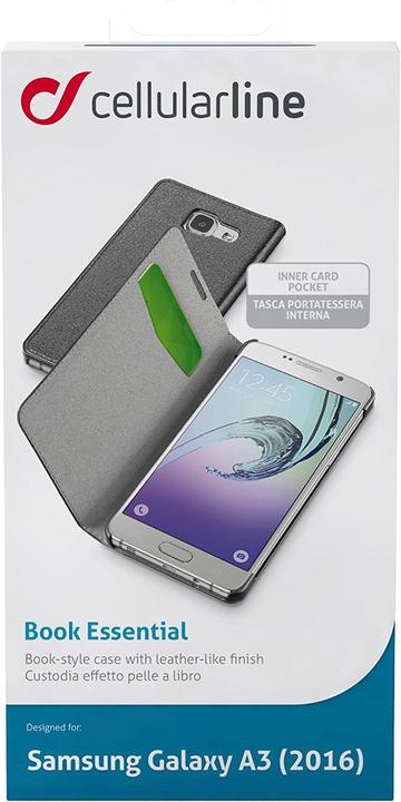 Immagine prodotto Cellularline Custodia per libri Essential Pocket (Samsung Galaxy A3 (2016))