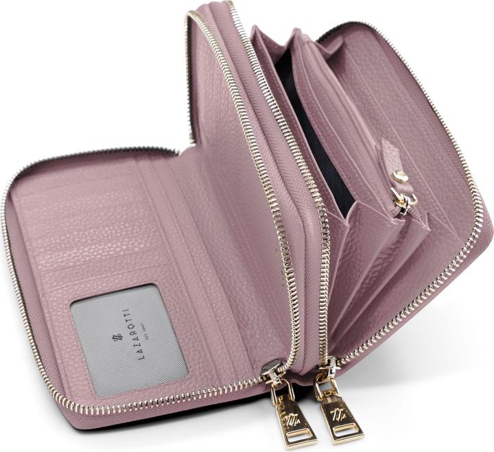 Image du produit Lazarotti Bologna Leather Portefeuille en cuir avec protection RFID 20 cm