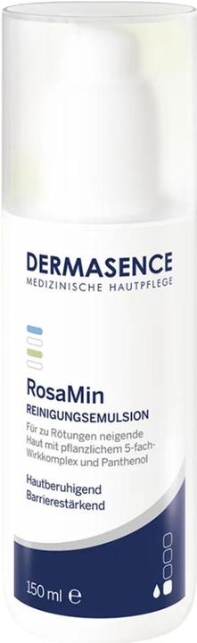 Actual product image Dermasence RosaMin Cleansing Emulsion Emuls (Facial cleansing wipes, 150 ml)