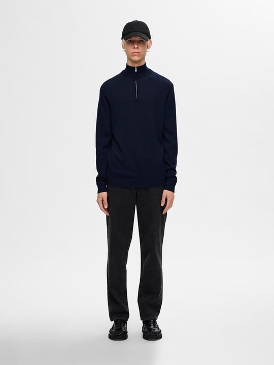Produktbild Selected Homme Slhtray Ls Knit Merino Half Zip Noos (XL)